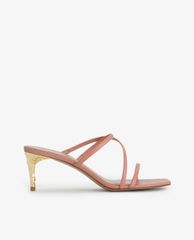 PEDRO - Giày cao gót hở mũi quai mảnh Pearlised Strappy