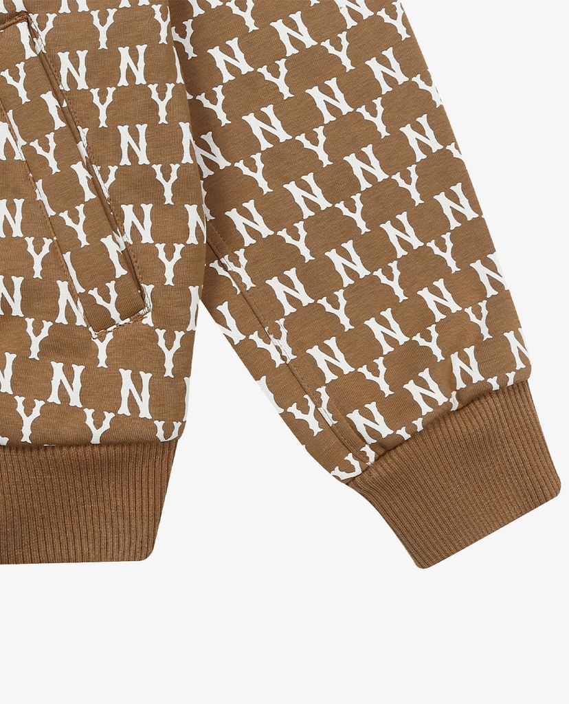 MLB - Áo khoác bomber phối họa tiết monogram