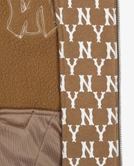 MLB - Áo khoác bomber phối họa tiết monogram
