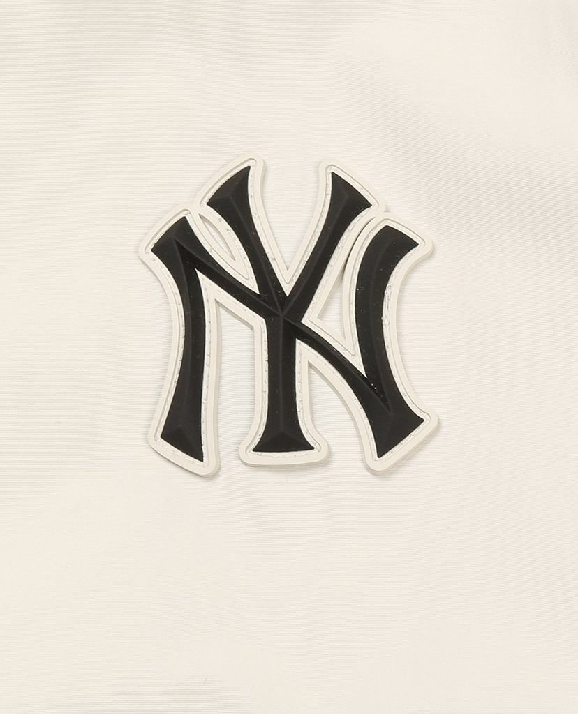 MLB - Áo hoodie phối zip Simbol Sleeve Logo