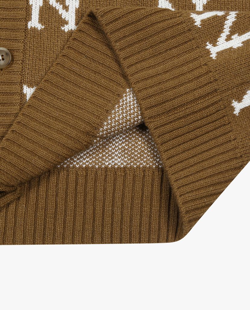 MLB - Áo khoác cardigan Monogram Allover Knit