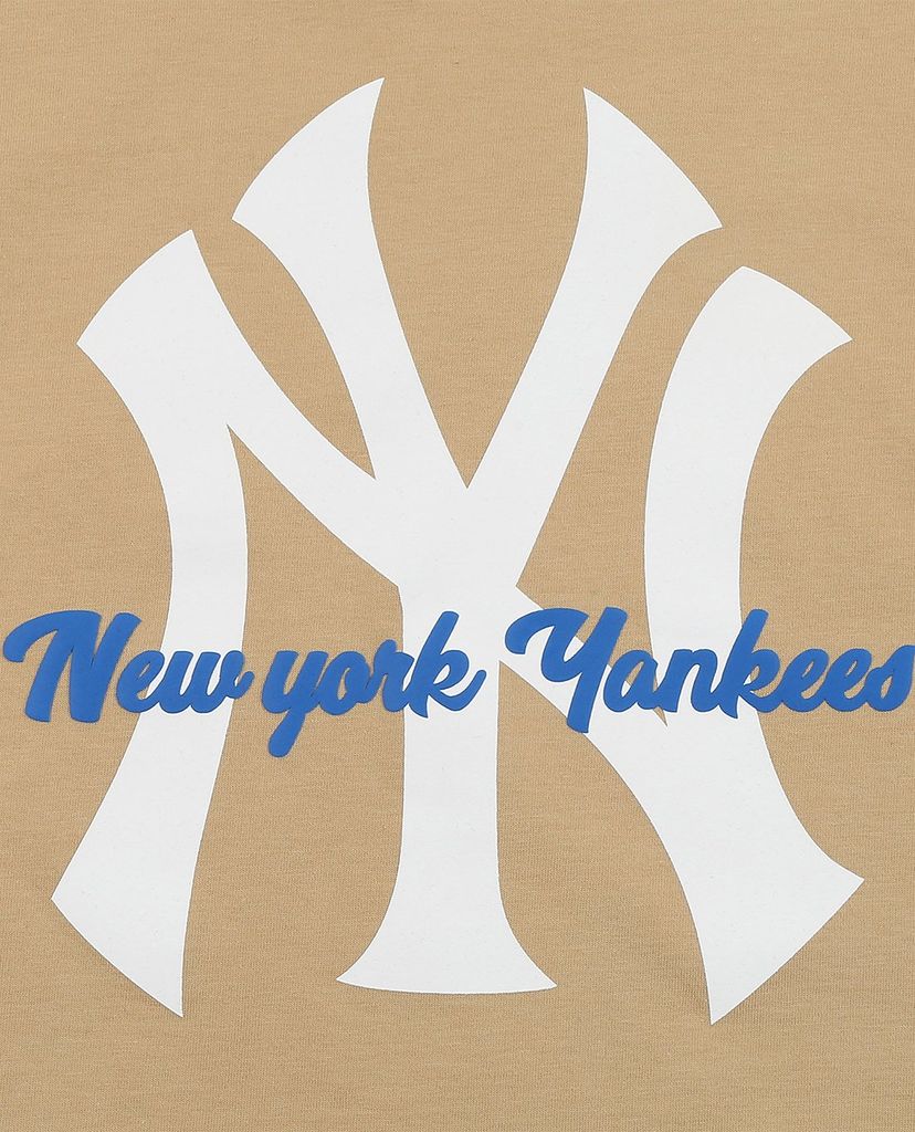 MLB - Áo thun tay dài cổ tròn Basic Big Logo