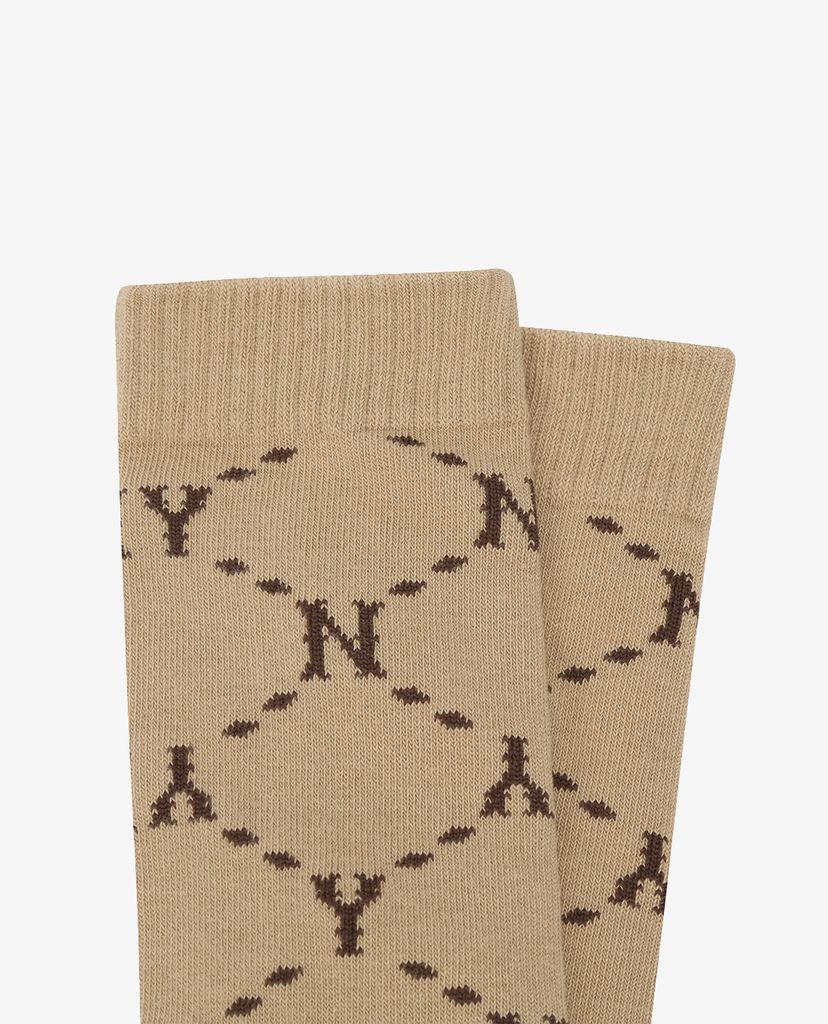 MLB - Vớ unisex cổ cao Monogram