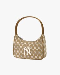 MLB - Túi đeo vai chữ nhật Jacquard Monogram