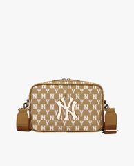 MLB - Túi đeo chéo chữ nhật Jacquard Monogram
