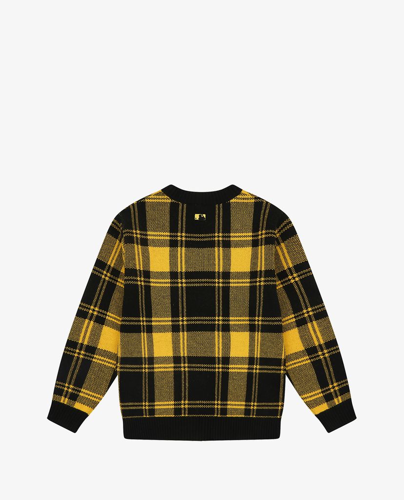 MLB - Áo khoác cardigan sọc caro Check Allover