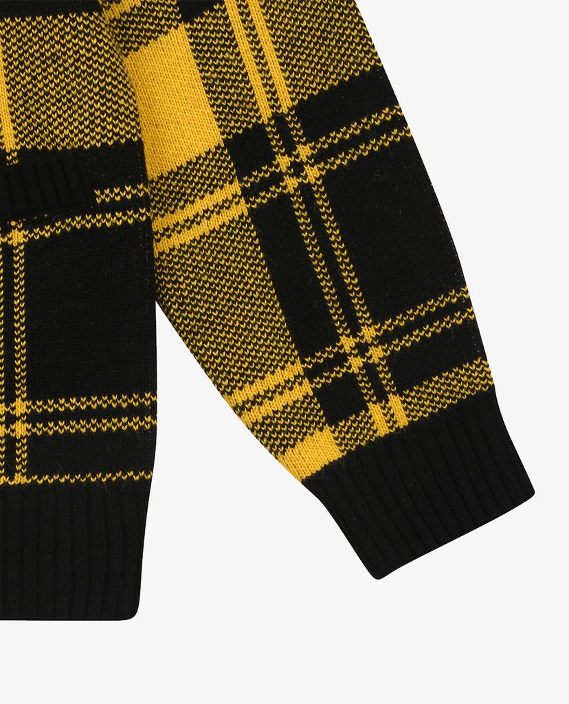 MLB - Áo khoác cardigan sọc caro Check Allover