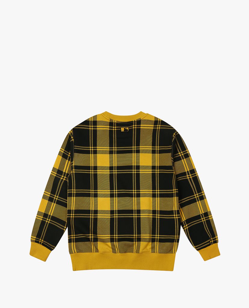 MLB - Áo sweatshirt tay dài cổ tròn Check