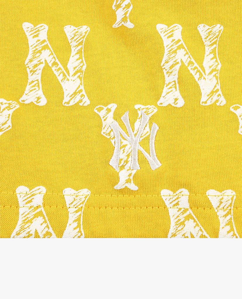 MLB - Áo thun cổ tròn ngắn tay Monogram Mix Pocket