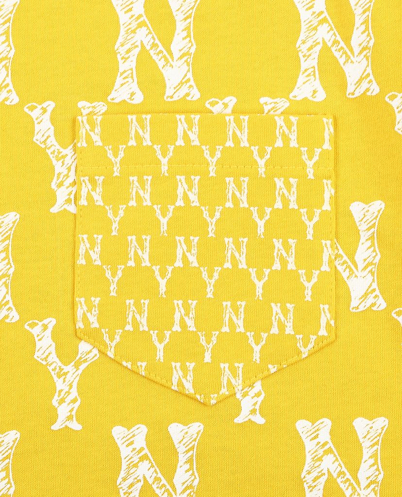 MLB - Áo thun cổ tròn ngắn tay Monogram Mix Pocket