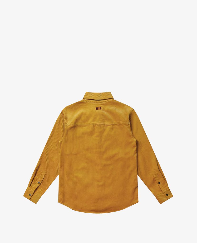 MLB - Áo sơ mi tay dài Corduroy Pocket Logo