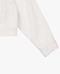 MLB - Áo khoác denim nữ phom croptop Back Logo