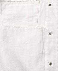 MLB - Áo khoác denim nữ phom croptop Back Logo