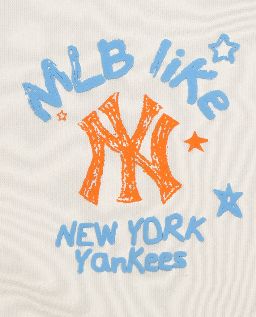 MLB - Áo hoodie tay dài phối mũ thời trang MLB Like