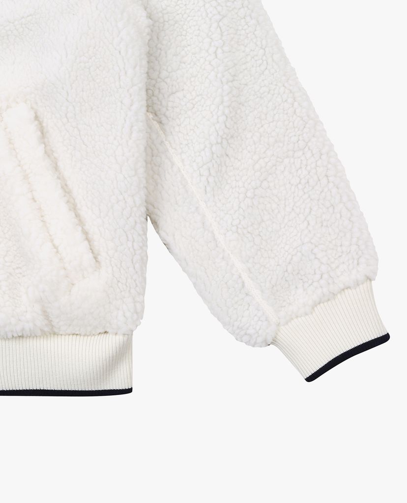 MLB - Áo khoác bomber phối lông Boa Fleece Baseball