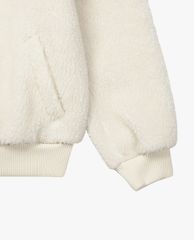 MLB - Áo khoác lông nữ cổ cao tay dài Fleece