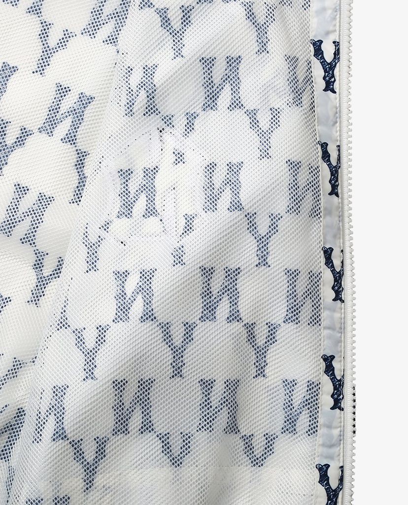 MLB - Áo khoác kiểu nữ tay dài cổ đứng Monogram