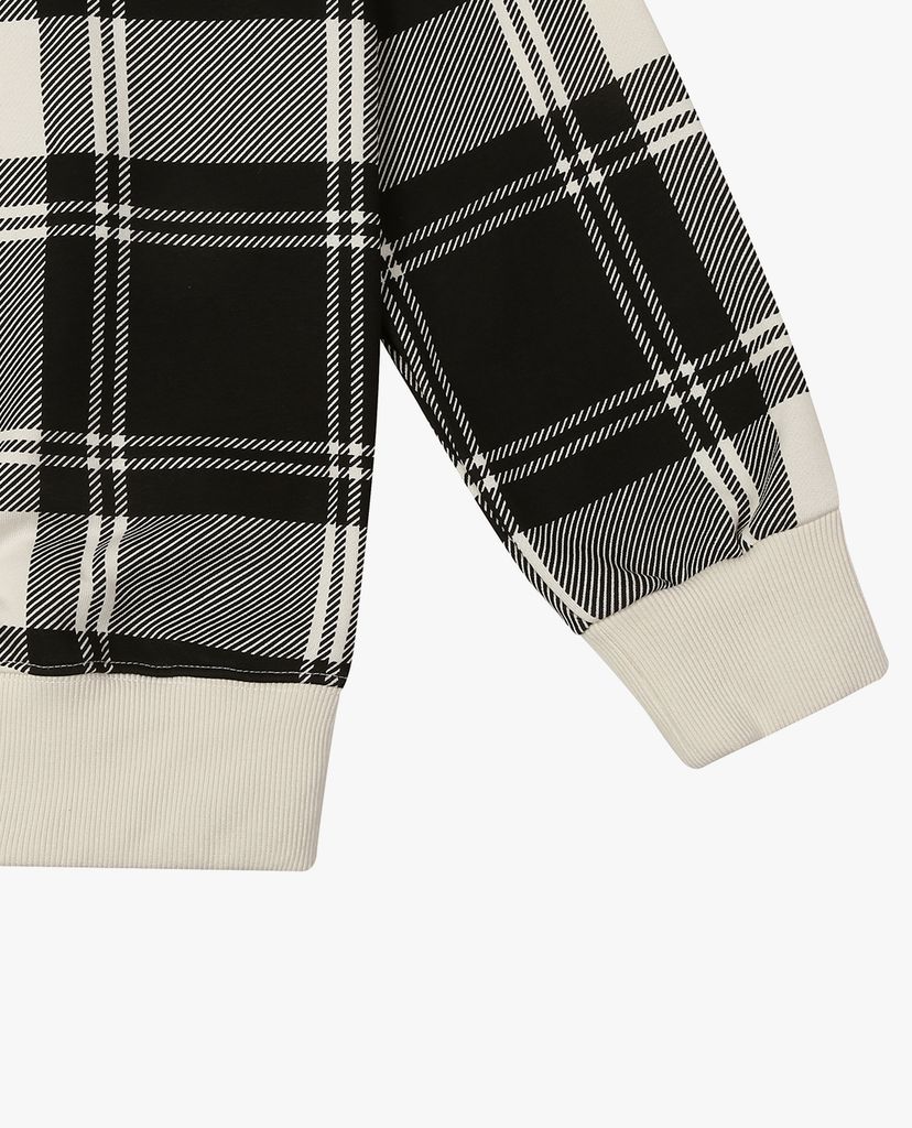 MLB - Áo sweatshirt tay dài cổ tròn Check