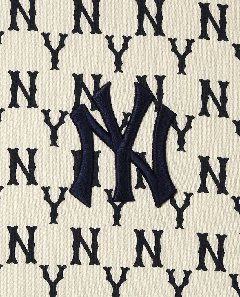 MLB - Áo sweatshirt tay dài cổ tròn Full Side Monogram Overfit
