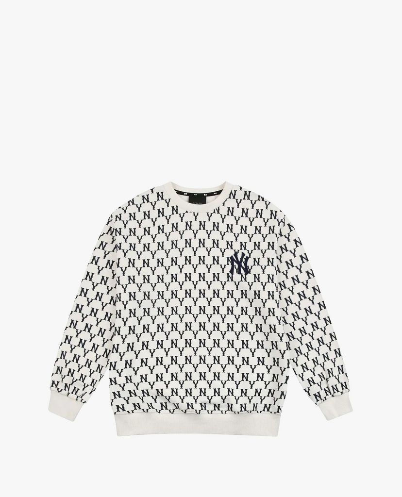 MLB - Áo sweatshirt họa tiết Monogram