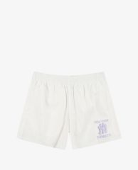 MLB - Quần short nữ lưng thun Play Nylon