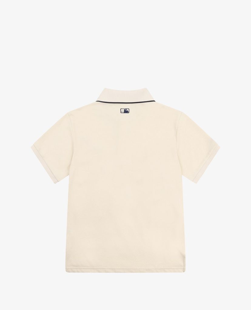 MLB - Áo polo ngắn tay Monogram Pocket Pique