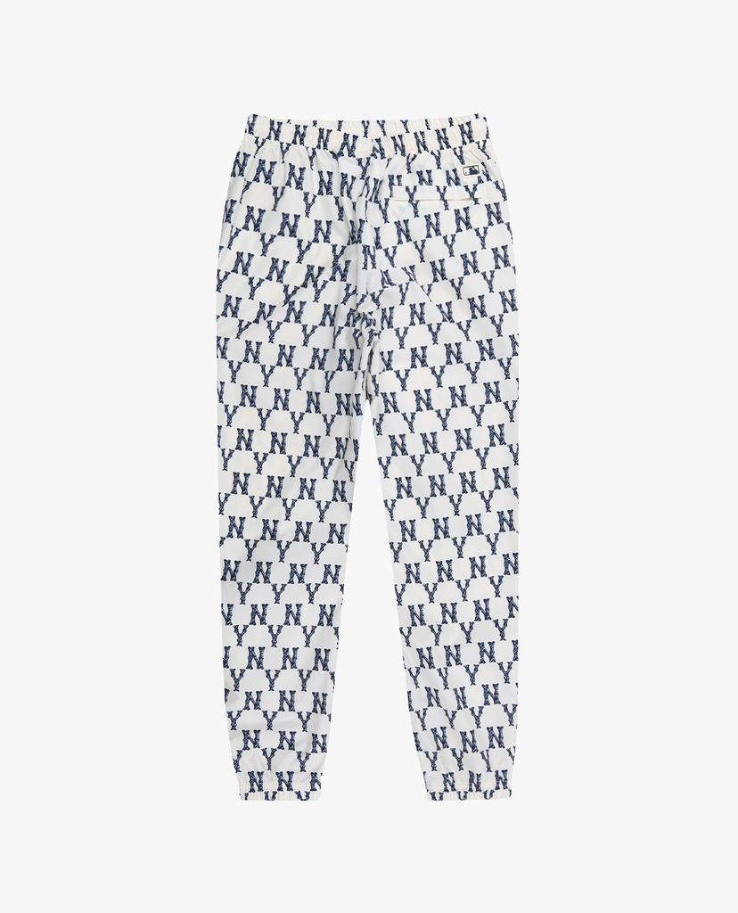 MLB - Quần jogger nữ lưng thun Crayon Monogram
