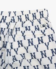 MLB - Quần jogger nữ lưng thun Crayon Monogram