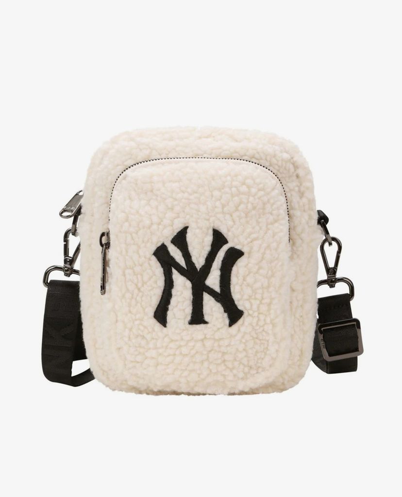 MLB - Túi đeo chéo hình vuông Wool Fleece Mini