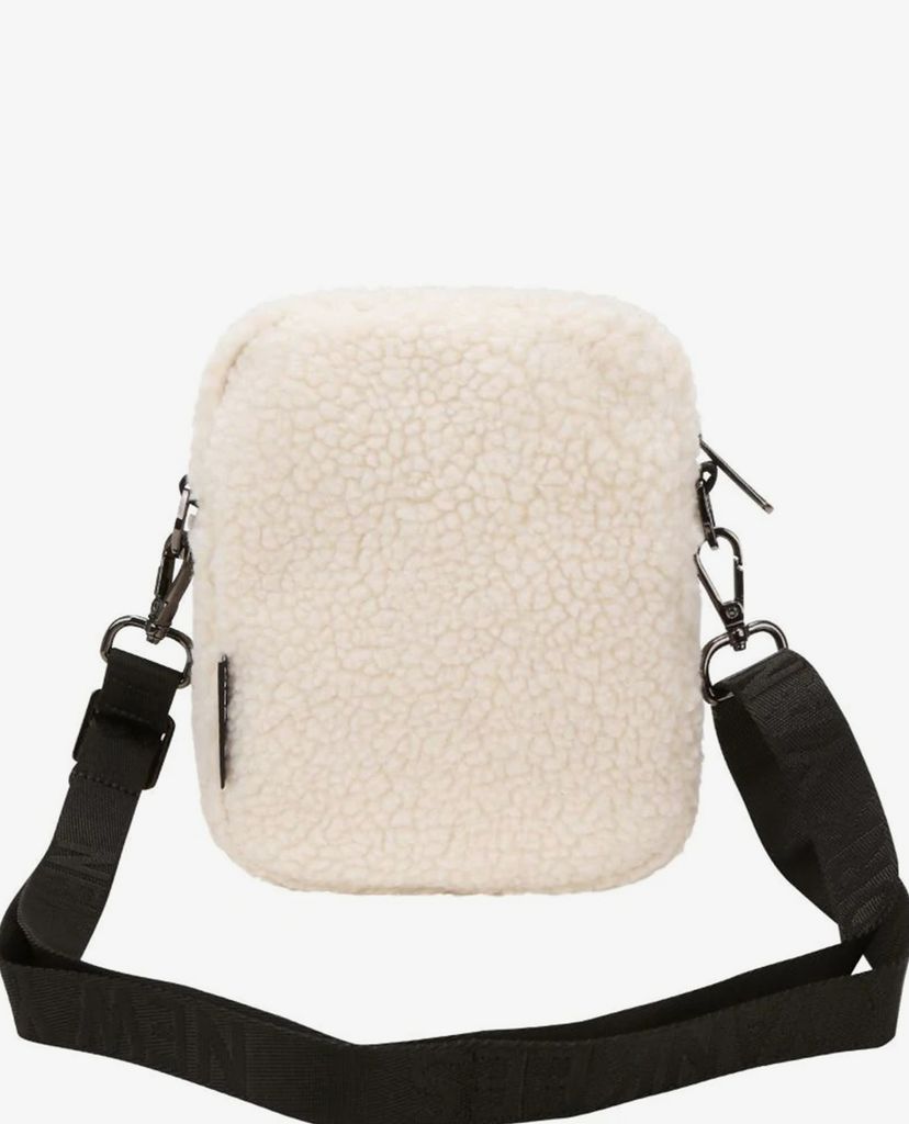 MLB - Túi đeo chéo hình vuông Wool Fleece Mini