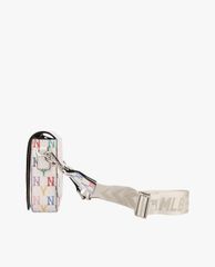 MLB - Túi đeo chéo chữ nhật Monogram Rainbow