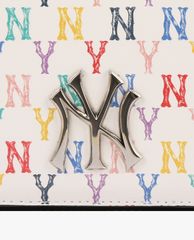 MLB - Túi đeo chéo chữ nhật Monogram Rainbow