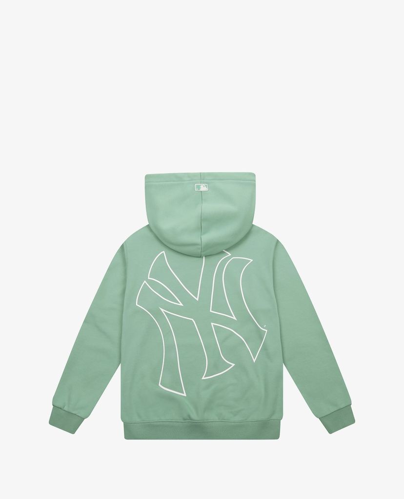 MLB - Áo hoodie tay dài phối mũ thời trang Mega Logo