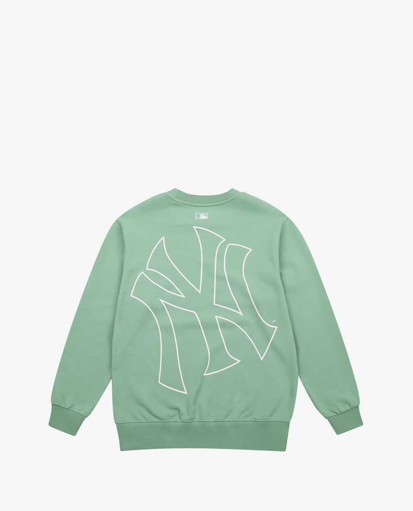 MLB - Áo sweatshirt tay dài cổ tròn Mega Logo