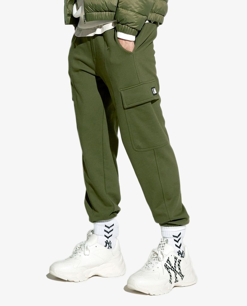 MLB - Quần jogger lưng thun Basic Cargo