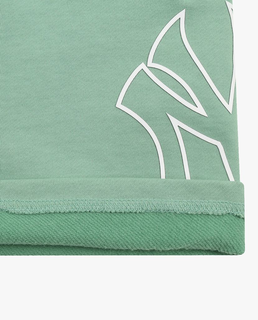 MLB - Quần shorts lưng thun Big Logo Set Up