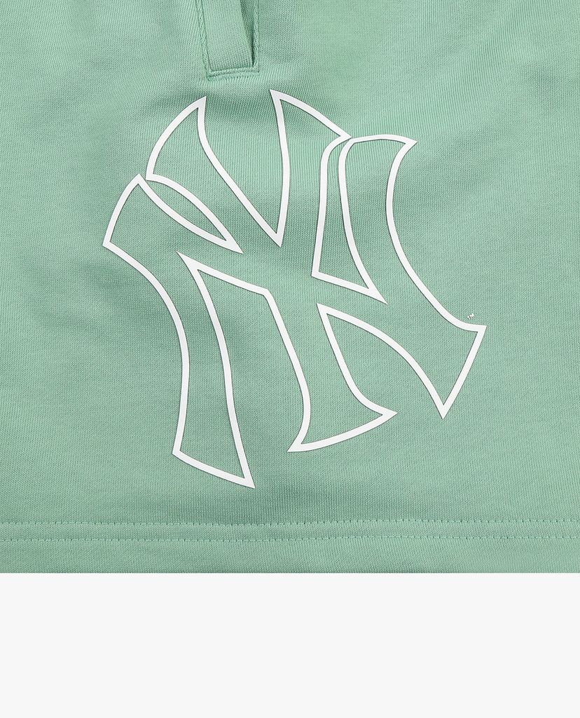 MLB - Quần shorts lưng thun Big Logo Set Up