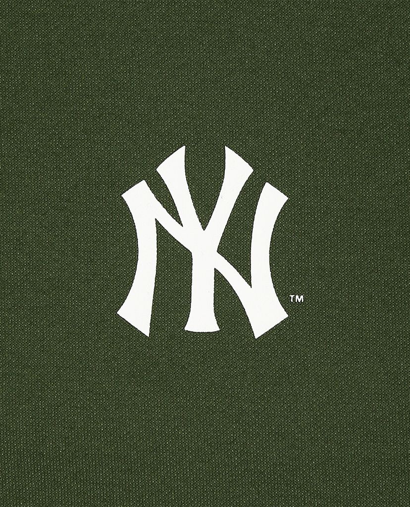 MLB - Áo hoodie tay dài phối zip Symbol Training