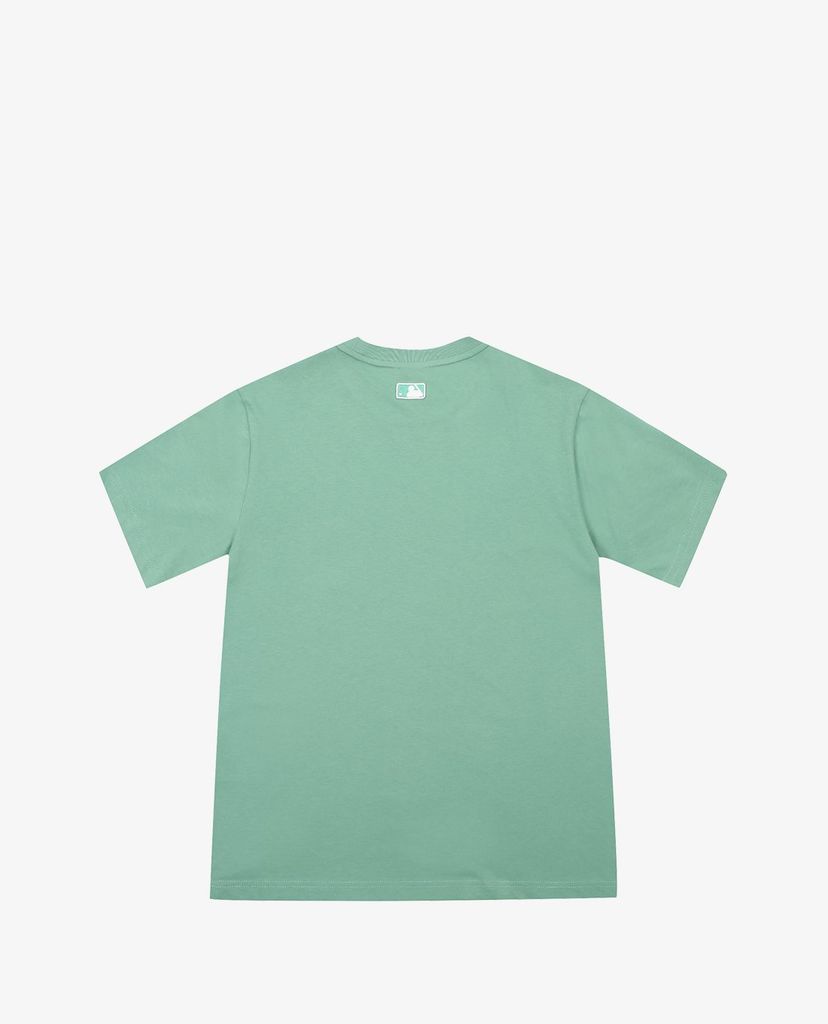 MLB - Áo thun tay ngắn cổ tròn Small Logo Embroidered