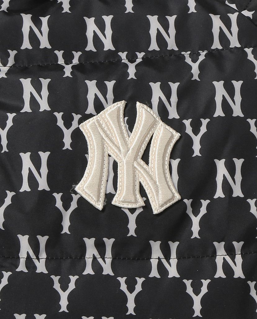 MLB - Áo khoác phao cổ trụ Monogram Reversible