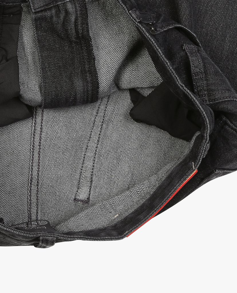 MLB - Quần jeans nam Wide Fit Back Pocket Logo