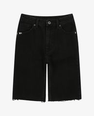 MLB - Quần shorts jeans nữ Biker Denim
