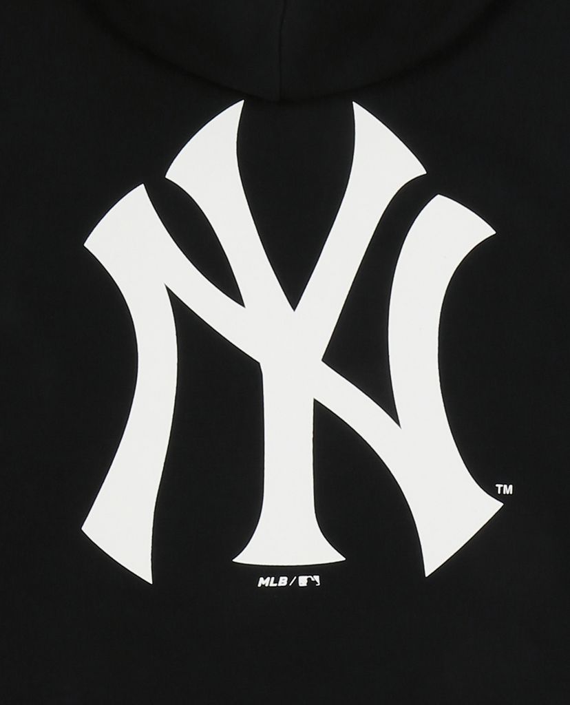 MLB - Áo hoodie tay dài phối mũ thời trang Big Logo