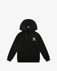 MLB - Áo hoodie tay dài phối mũ thời trang Symbol Overfit