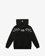 MLB - Áo hoodie tay dài phối mũ thời trang Symbol Overfit