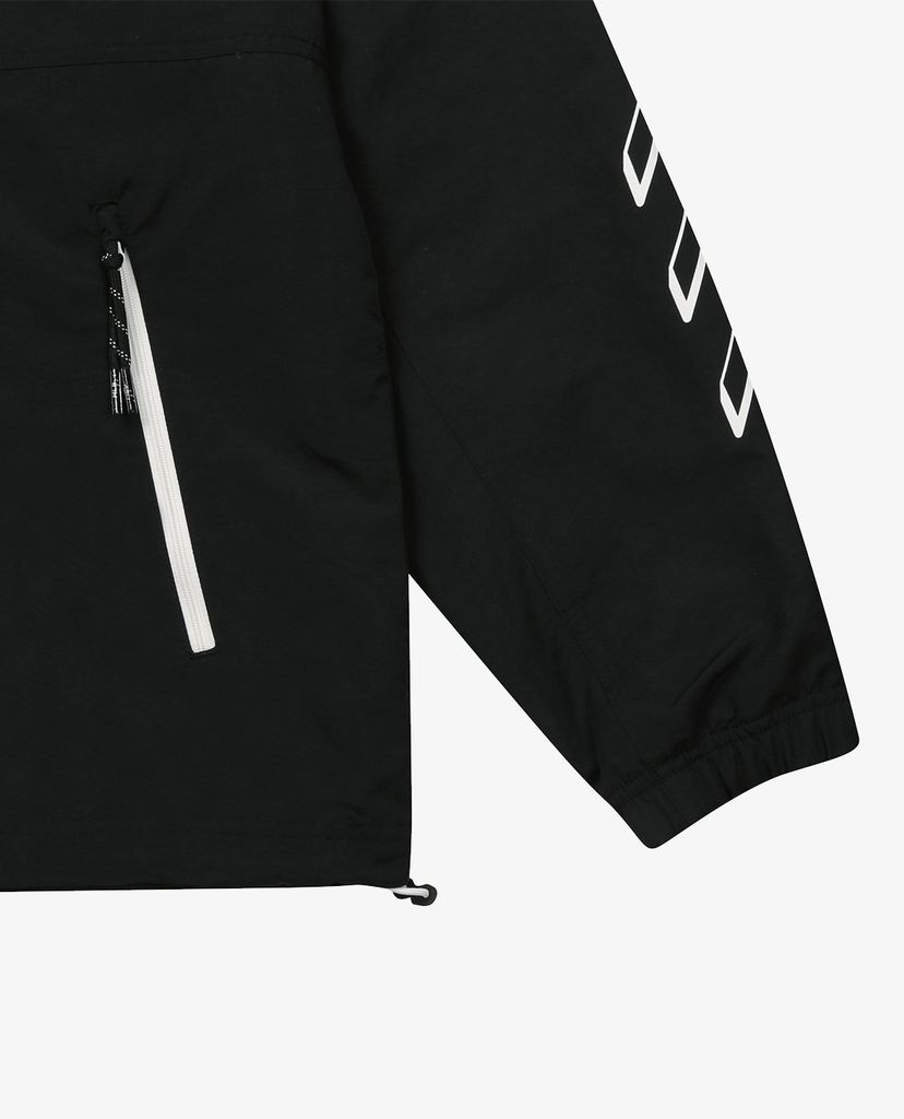 MLB - Áo hoodie phối zip Simbol Sleeve Logo