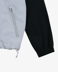 MLB - Áo khoác kiểu tay dài phối mũ trùm Basic Color Block