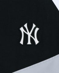 MLB - Áo khoác kiểu tay dài phối mũ trùm Basic Color Block