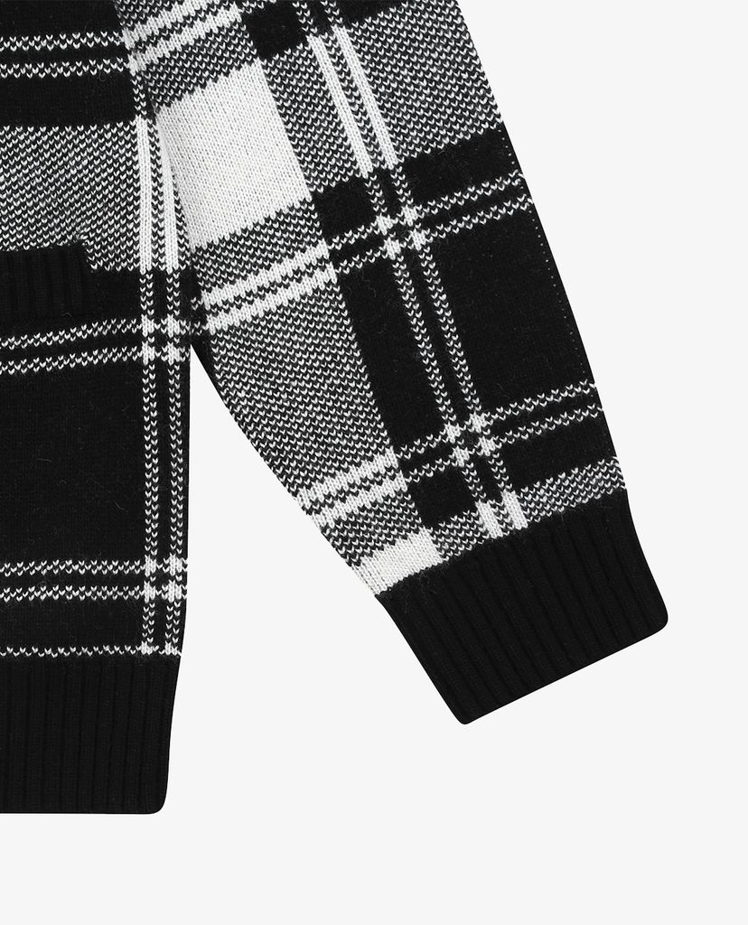 MLB - Áo khoác cardigan sọc caro Check Allover