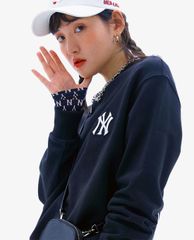 MLB - Áo sweatshirt tay dài cổ tròn Mega Logo